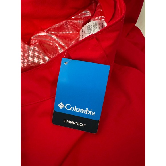 Columbia Ski Snowboard Pants Red Omni Tech SZ 3X Waterproof Insulated#207 - Picture 3 of 7